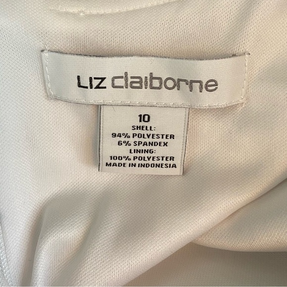 Liz Claiborne Color Block Sheath Dress - Picture 6 of 7